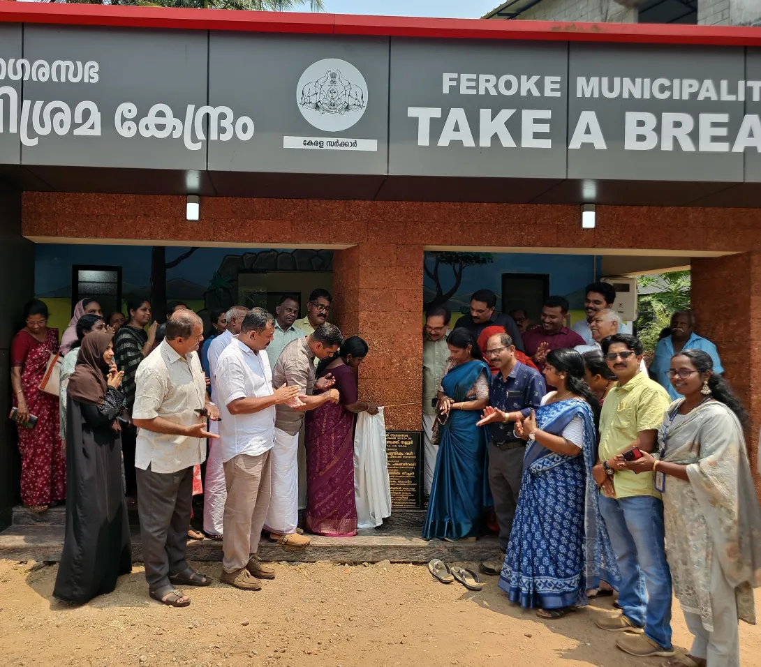 Inauguration of the 'Take a Break' Facility